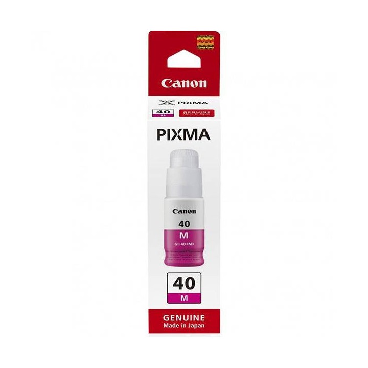 CANON ORYGINALNY INK / TUSZ 3401C001, MAGENTA, 7700S, 70ML, GI-40 M, CANON PIXMA G5040,G6040