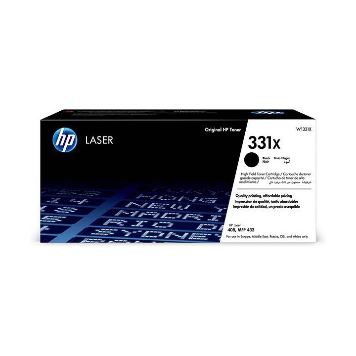 HP ORYGINALNY TONER W1331X, BLACK, HP 331X, HIGH CAPACITY, HP