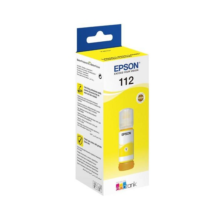 EPSON 112 ORYGINALNY INK / TUSZ C13T06C44A, YELLOW, 1SZT, EPSON L15150, L15160