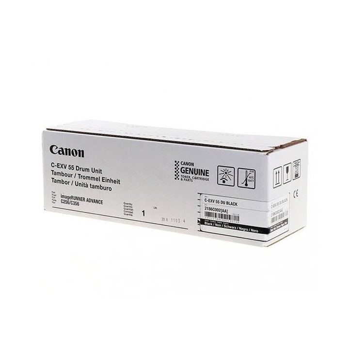 CANON ORYGINALNY BĘBEN CEXV55, BLACK, 2186C002, 45000S, CANON IR-ADV C256I, C356I, C356P