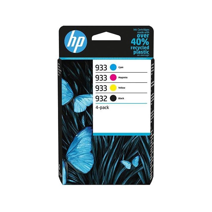 HP ORYGINALNY INK / TUSZ 6ZC71AE, HP 932/933, CMYK, MULTIPACK, HP OFFICEJET 6600, 6700, 7110, 7510, 7610, 7612