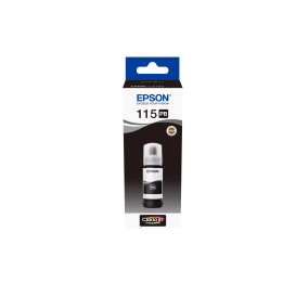 EPSON 115 ORYGINALNY INK / TUSZ C13T07D14A, PHOTO BLACK, EPSON ECOTANK L8160, L8180
