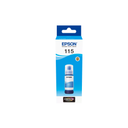 EPSON 115 ORYGINALNY INK / TUSZ C13T07D24A, CYAN, EPSON ECOTANK L8160, L8180