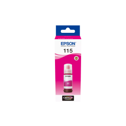 EPSON 115 ORYGINALNY INK / TUSZ C13T07D34A, MAGENTA, EPSON ECOTANK L8160, L8180