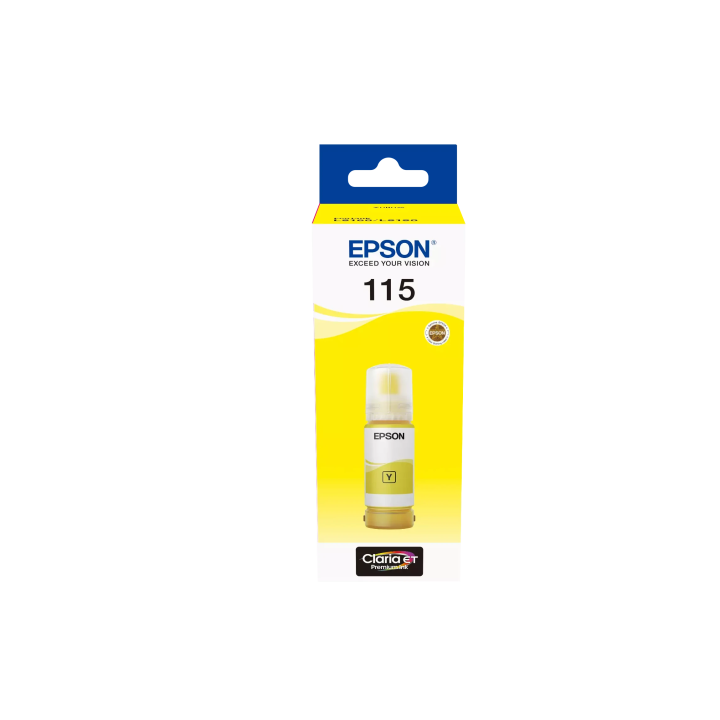 EPSON 115 ORYGINALNY INK / TUSZ C13T07D44A, YELLOW, EPSON ECOTANK L8160, L8180