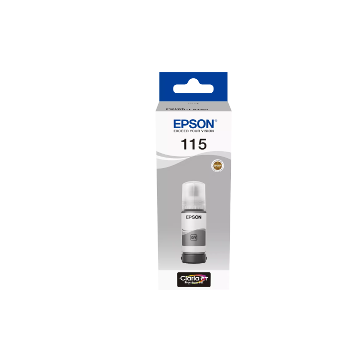 EPSON 115 ORYGINALNY INK / TUSZ C13T07D54A, GREY, EPSON ECOTANK L8160, L8180
