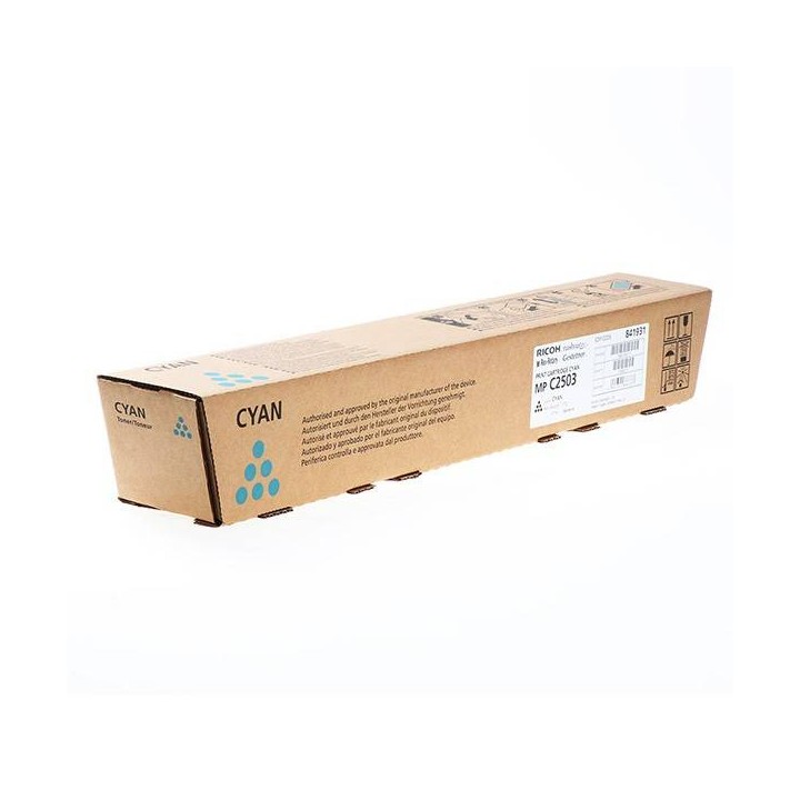 RICOH ORYGINALNY TONER 841931, CYAN, 5500S, RICOH AFICIO MP C 2003 SP, 2011 SP A 2503 SP, O