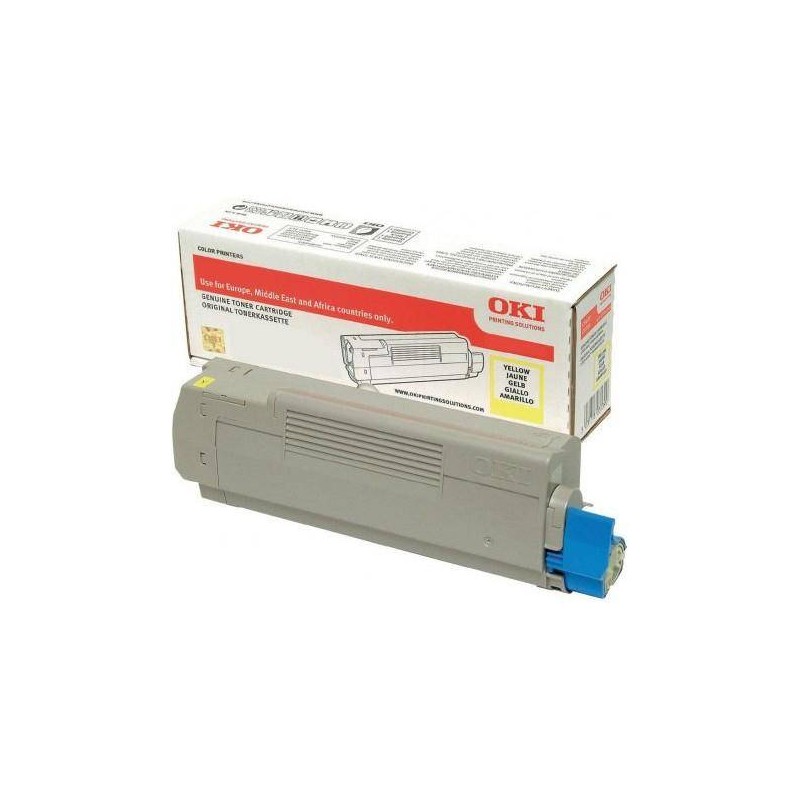 Toner oryginalny OKI C612-TY 46507505 Yellow 6000 stron