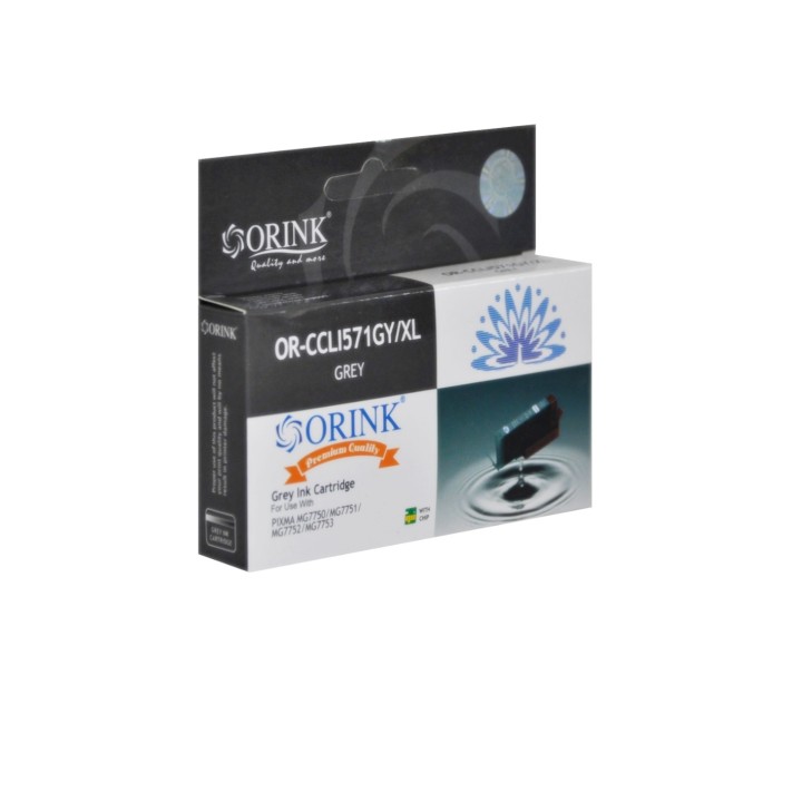TUSZ ZAMIENNY ORINK CLI571X 0335C001 SZARY 10,8ML
