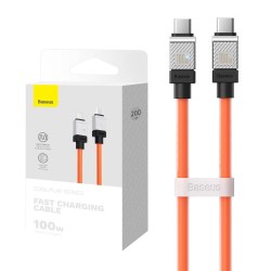 Kabel USB-C do USB-C Baseus CoolPlay 100W 2m (pomarańczowy)