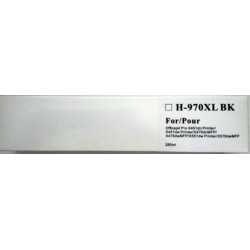 TUSZ ZAMIENNY ORINK HP970XLBK CN625AE CZARNY 260 ML