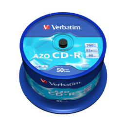 PŁYTA CD-R 700MB 52X VERBATIM DATALIFE PLUS 43343 CAKE 50 SZT.