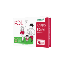 PAPIER KSERO A4 80G POLSPEED POLSP080X267 BIAŁY 153 CIE KLASA C 500 ARK