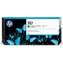 HP ORYGINALNY INK / TUSZ P2V84A, HP 747, CHROMATIC GREEN, 300ML, HP HP DESIGNJET Z9