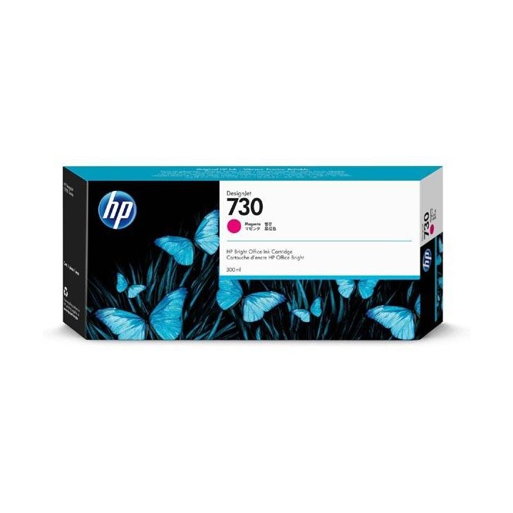 HP ORYGINALNY INK / TUSZ P2V69A, HP 730, MAGENTA, 300ML, HP HP DESIGNJET T1700 44 PRINTER SERIES, T1700DR 44