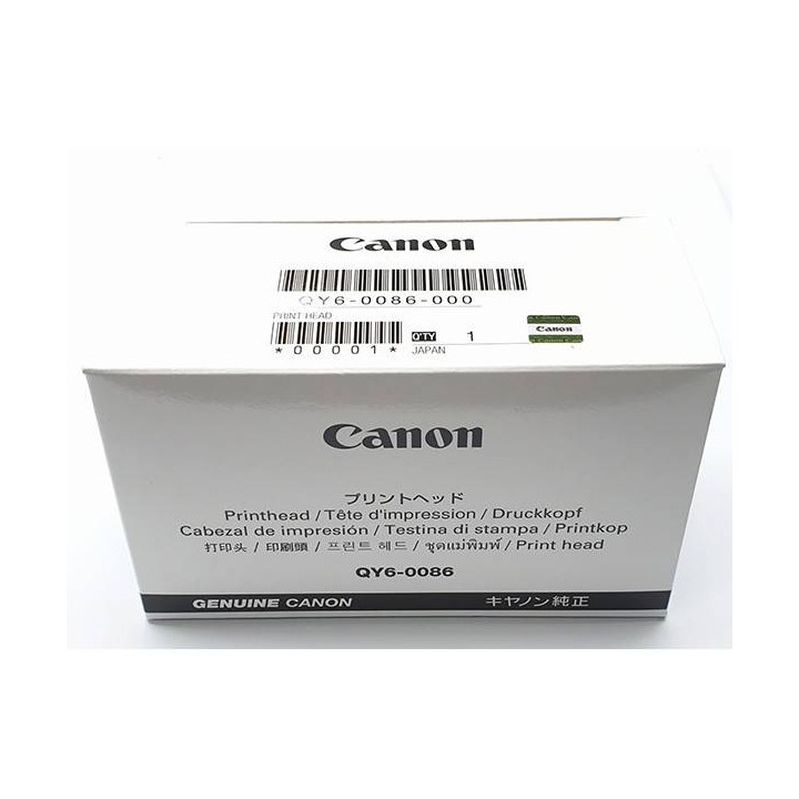 CANON ORYGINALNY GŁOWICA DRUKUJĄCA QY60086000, BLACK, CANON PIXMA IX6850, MX725, MX925