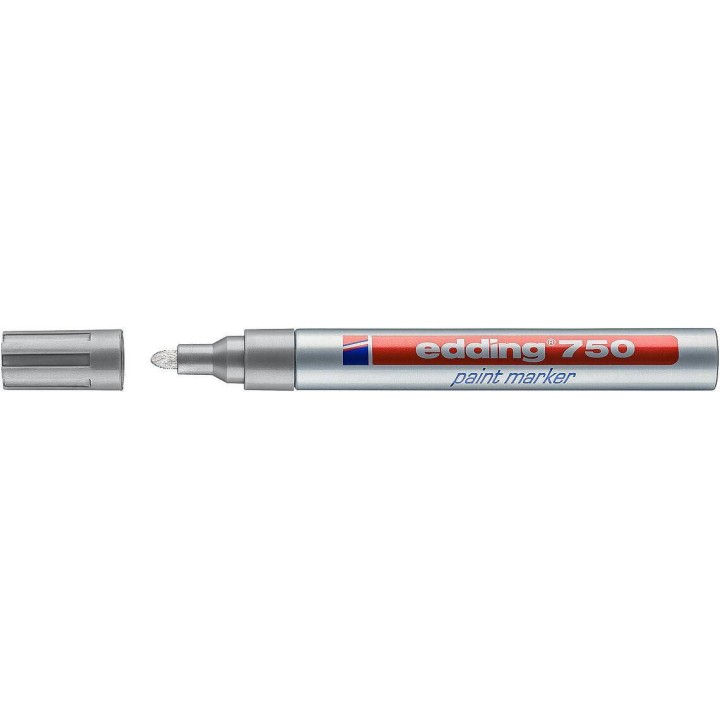 MARKER OLEJOWY EDDING 750 SREBRNY 2-4MM