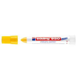 MARKER PRZEMYSŁOWY W PAŚCIE EDDING 950 ŻÓŁTY 10MM