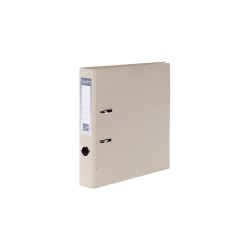 SEGREGATOR A4 TEKTURA VAUPE TJ ECO 50MM 018/00 NATURALNY DŹWIGNIOWY