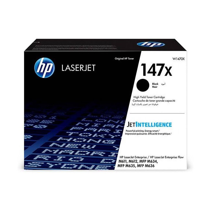 HP ORYGINALNY TONER W1470X, BLACK, HP 147X, HP