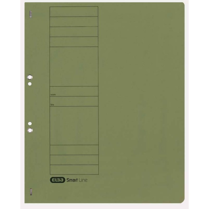 SKOROSZYT OCZKOWY A4 ELBA 100551872 ZIELONY KARTON 250 G/M²