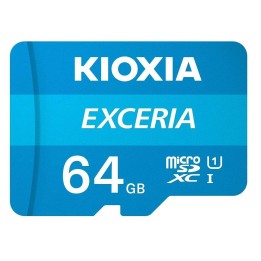 KIOXIA KARTA PAMIĘCI MICROSD 64GB M203 UHS-I U1 ADAPTER EXCERIA