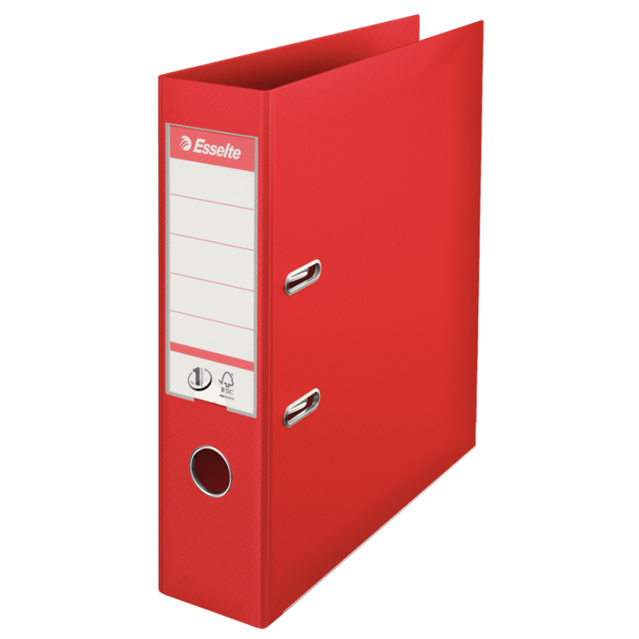 SEGREGATOR A4 ESSELTE NO.1 75MM 811330 CZERWONY