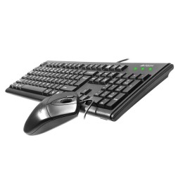 A4 TECH ZESTAW KLAWIATURA + MYSZ KM-72620D USB CZARNY
