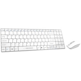 ESPERANZA ZESTAW BEZPRZEWODOWY KLAWIATURA SLIM + MYSZ 2,4 GHZ EK122W LIBERTY BIAŁY