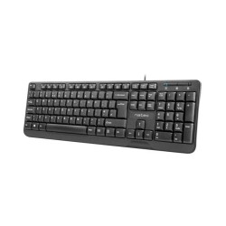 NATEC KLAWIATURA TROUT SLIM CZARNA USB