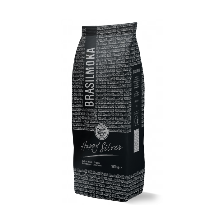 KAWA ZIARNISTA BRASILMOKA HAPPYSILVER 1KG