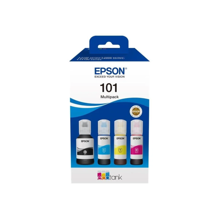 TUSZ ORYGINALNY EPSON ECOTANK C13T03V64A CMYK 7500 + 3X 6000 STRON