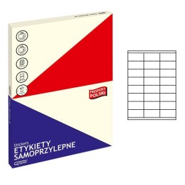 ETYKIETY SAMOPRZYLEPNE 70X36MM GRAND 150-1040 BIAŁE 100ARK*24SZT