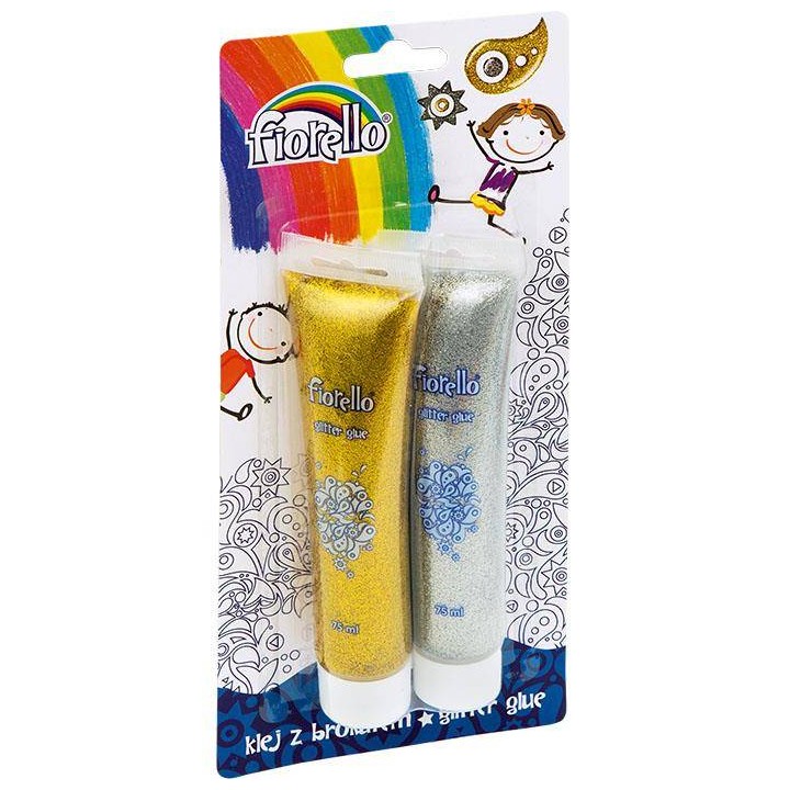 KLEJ BROKATOWY FIORELLO 170-2263 MIX KOLORÓW 2X75ML