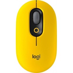Mysz bezprzewodowa LOGITECH POP Mouse 910-006546 czarno-żółta