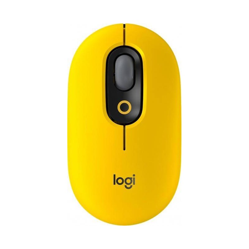 Mysz bezprzewodowa LOGITECH POP Mouse 910-006546 czarno-żółta