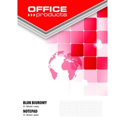 Blok biurowy A5 OFFICE PRODUCTS kratka 100kart