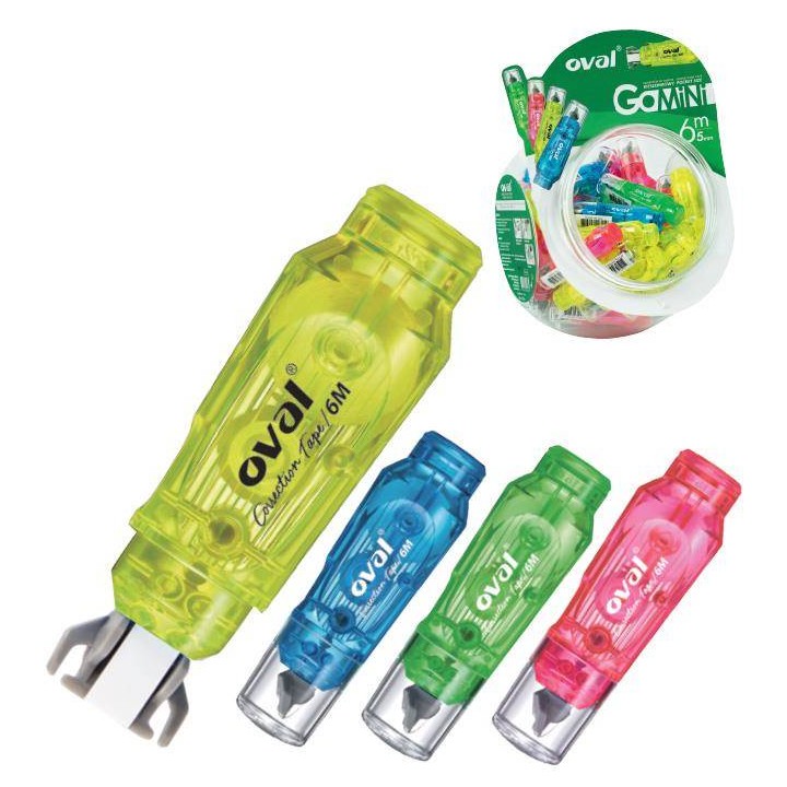 KOREKTOR W TAŚMIE 5MMX6M OVAL QFN-506/JB7 160-2222