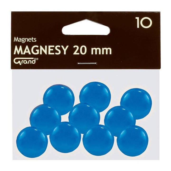 MAGNESY 20MM GRAND 130-1690 NIEBIESKE 10SZT