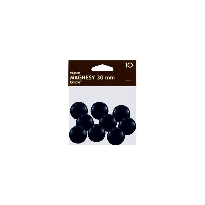 MAGNESY 30MM GRAND 130-1694 CZARNE 10SZT