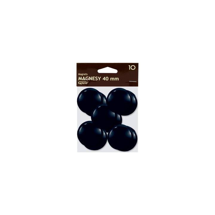 MAGNESY 40MM GRAND 130-1700 CZARNE 10SZT