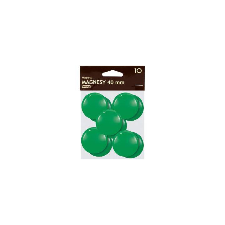MAGNESY 40MM GRAND 130-1703 ZIELONE 10SZT