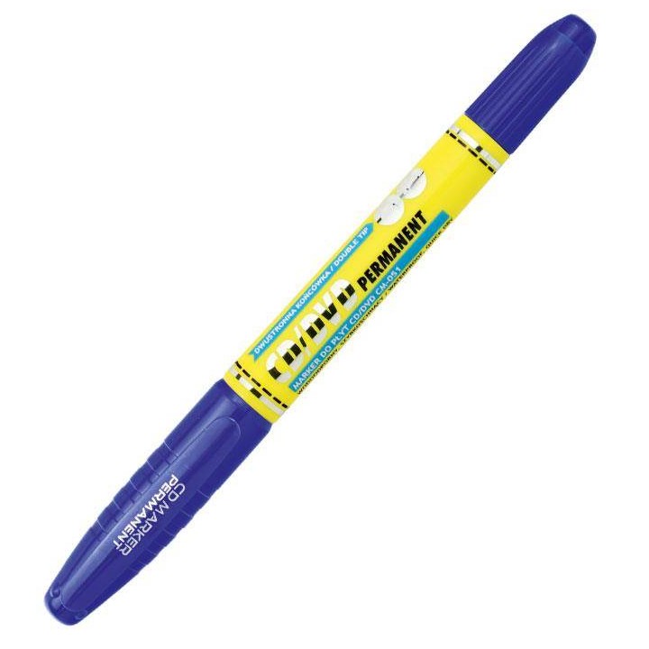 MARKER CD/DVD OEM CM-051 160-2273 NIEBIESKI PODWÓJNA KOŃCÓWKA