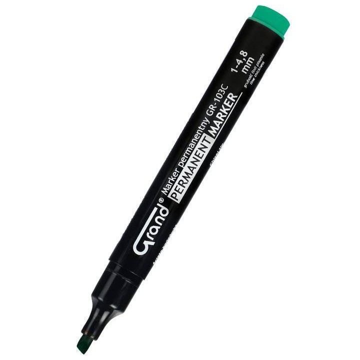 MARKER PERMANENTNY GRAND GR-103C 160-1315 ZIELONY ŚCIĘTA 1.0-4.8 MM