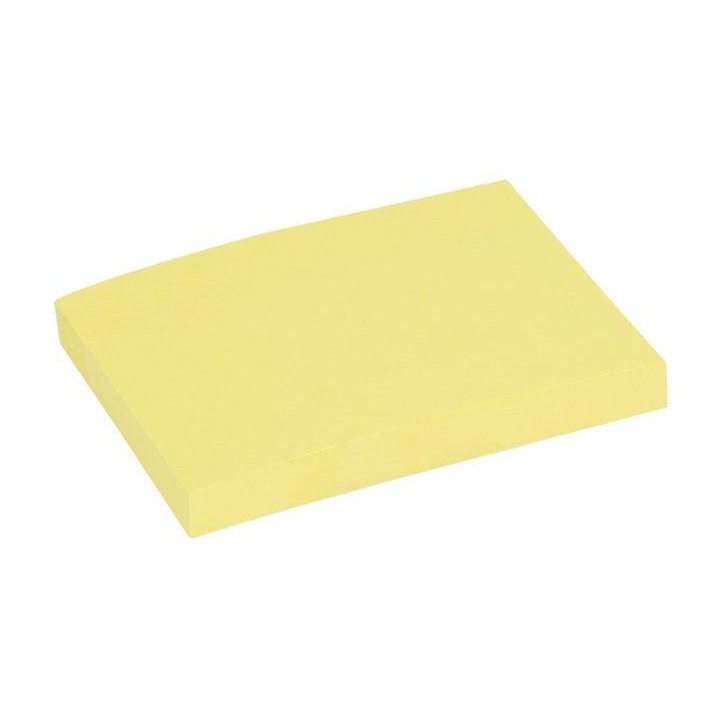 KARTECZKI SAMOPRZYLEPNE 100X75MM EAGLE 13040/D657 150-1137 ŻÓŁTE 100KART