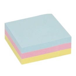KARTECZKI SAMOPRZYLEPNE 75X75MM EAGLE 150-1141 3 KOLORY PASTEL 300KART