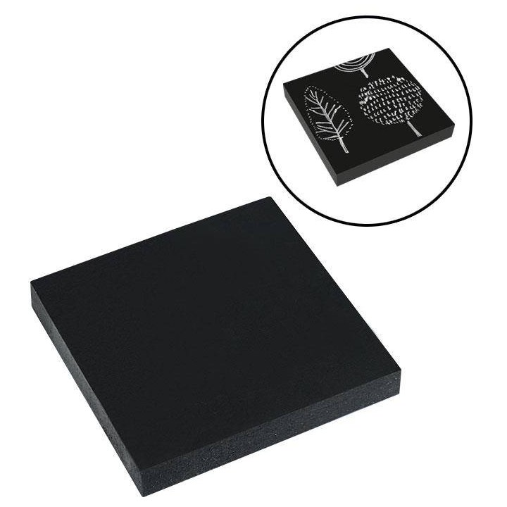 KARTECZKI SAMOPRZYLEPNE 75X75MM EAGLE 654BL 150-1452 CZARNE 100KART