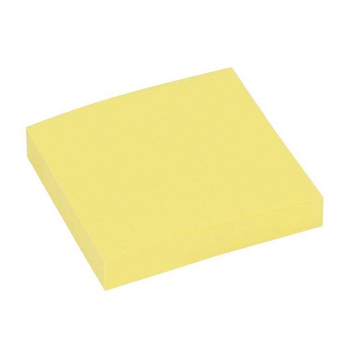 KARTECZKI SAMOPRZYLEPNE 75X75MM EAGLE 13030/D654 150-1134 ŻÓŁTE 100KART