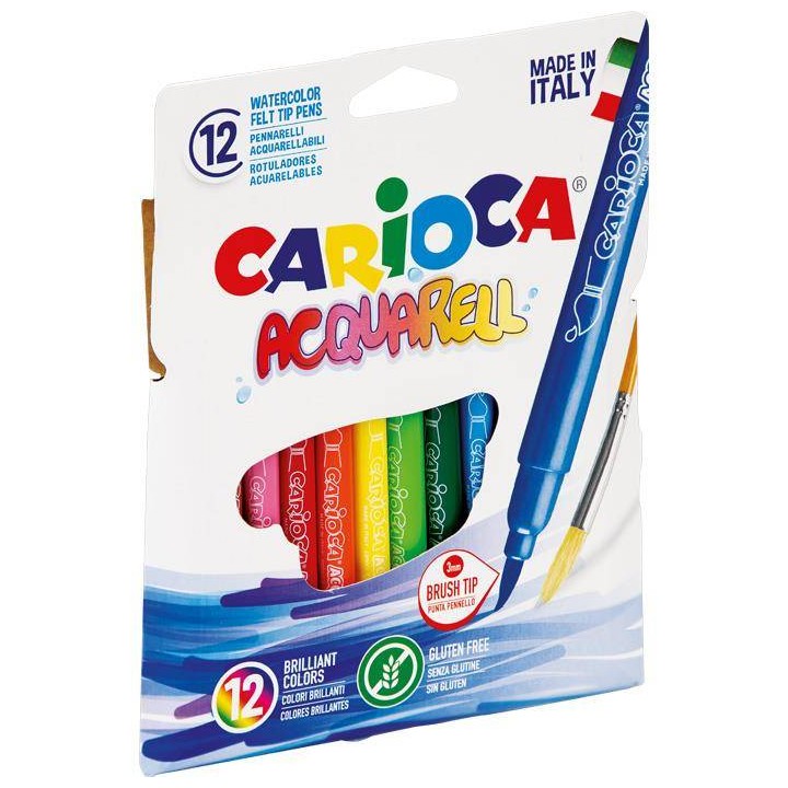 FLAMASTRY AKWARELOWE CARIOCA 41942/42747 160-1461 MIX*12SZT