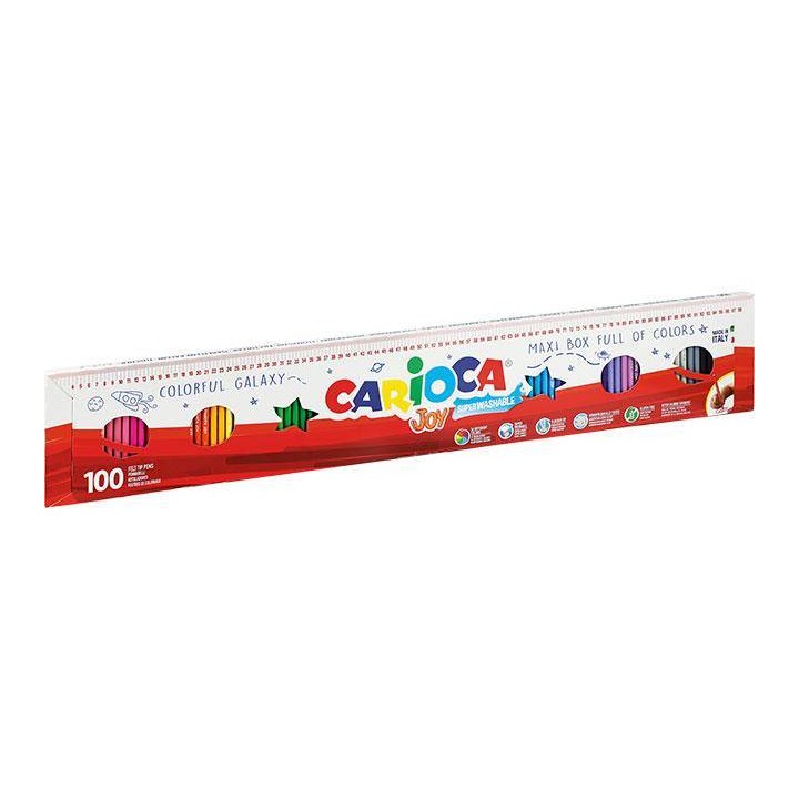 FLAMASTRY CARIOCA 41019 160-2278 MIX*100SZT